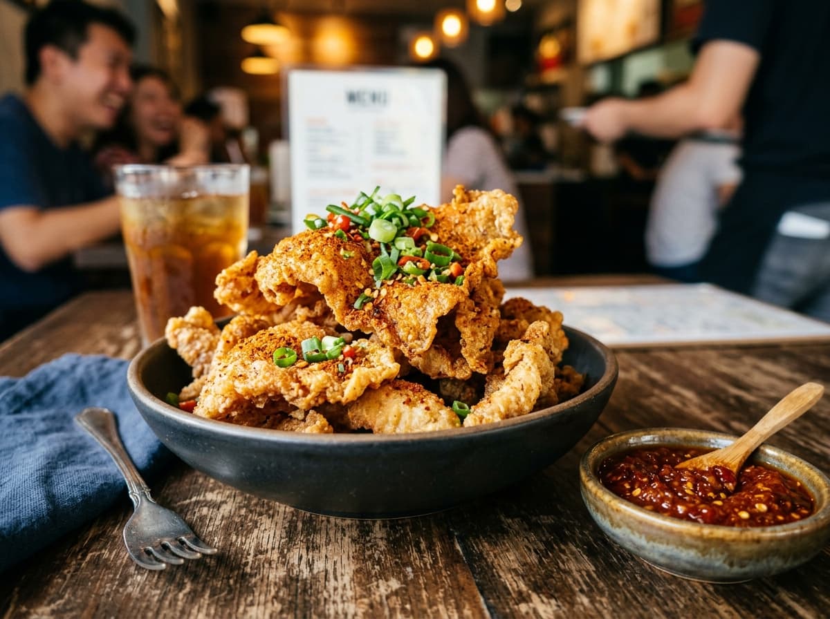 Kulit Ayam Crispy Bumbu Tabur Gurih - Sukaku Fried Chicken ayam crispy Kopo